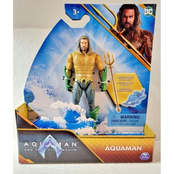 Hero/Villain‎ - 4pc DC Aquaman and The Lost Kingdom First 1st Edition 4" Figure - Picture 2 of 10
